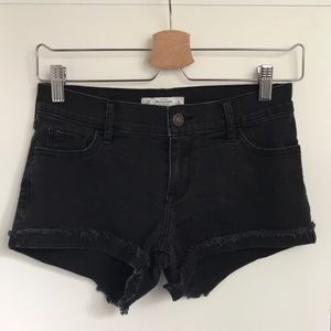 NWOT Abercrombie & Fitch Black Low Rise Shorts